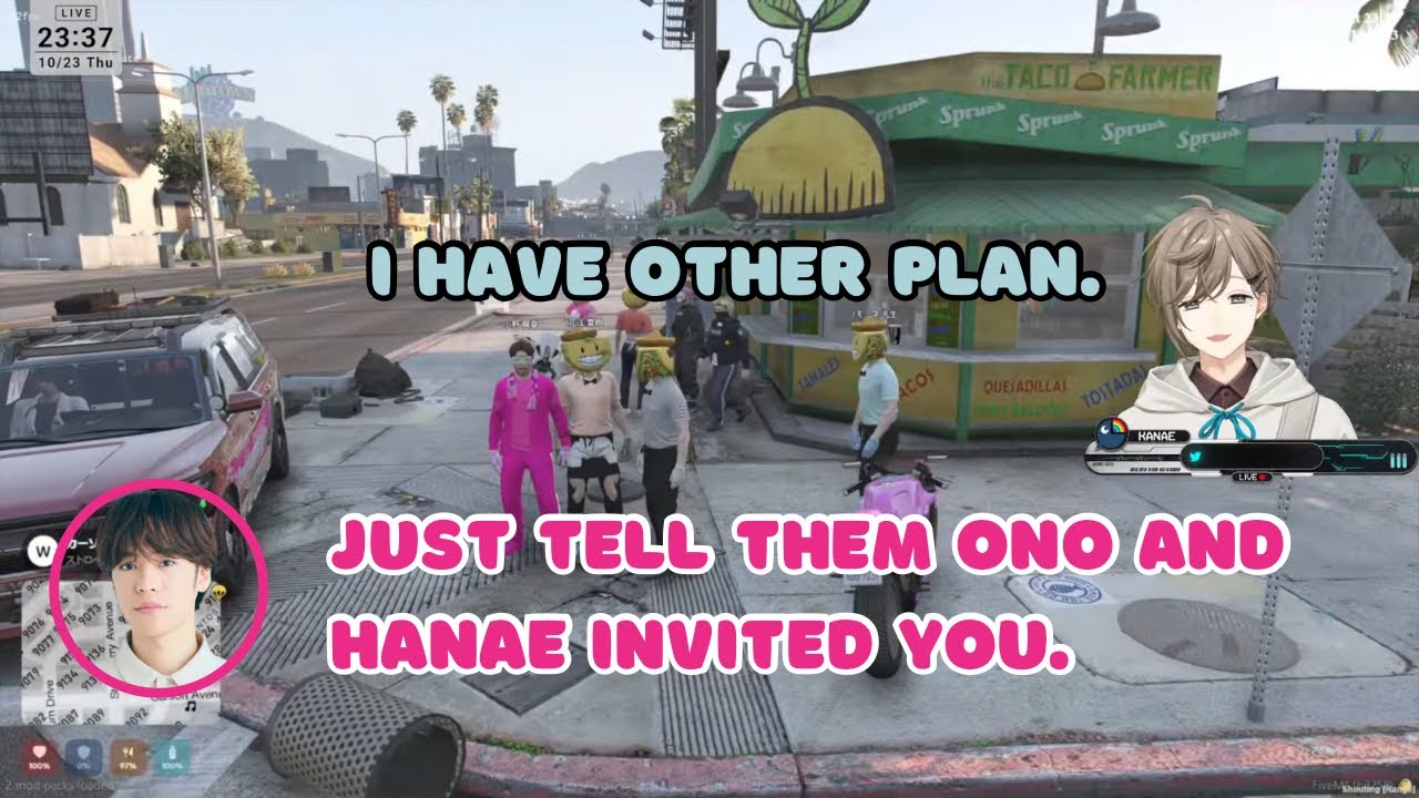 【MADTOWN】Kanae Couldn’t Turn Down Ono Kensho【 叶 /にじさんじ 】