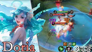 HOK（Doria ）Let's take a look at Doria's gameplay.｜Vamos dar uma olhada na jogabilidade da Doria.