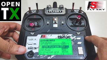 Flysky FSi6X Open TX Model Backup & Restore via USB Storage Mode