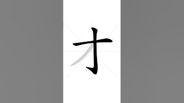 How to write Chinese character 才 in correct stroke order | HSK handwriting elementary level - 19