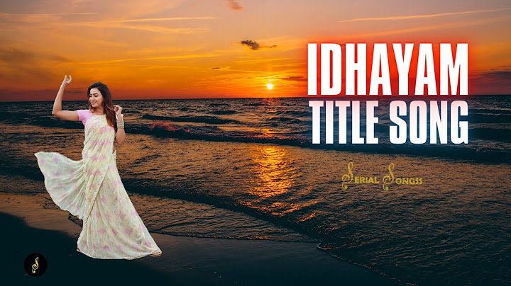 Idhayam Serial Title Song (NEW) | Lyrics