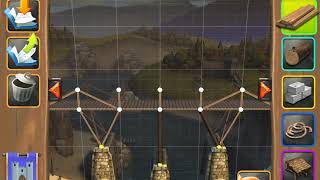 Bridge Constructor Medieval FULL WALKTHROUGH with all Golden Crowns Collected LEVEL II - 3