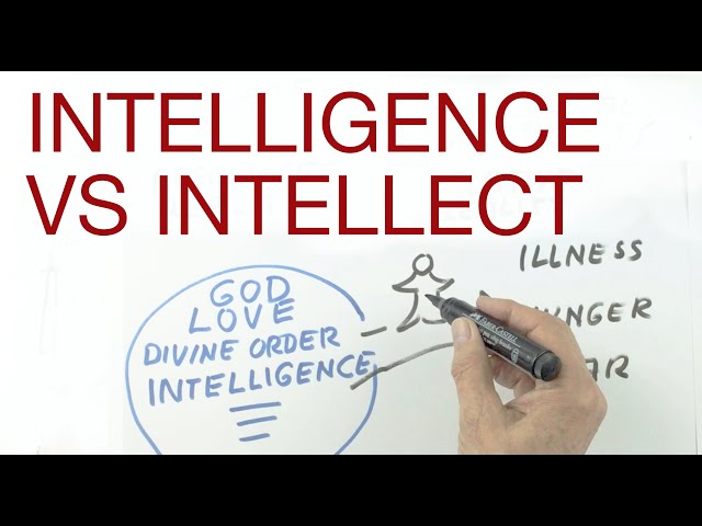 INTELLIGENCE vs INTELLECT  explained by Hans Wilhelm class=