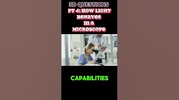 PART 4: How Light Behaves in a Microscope 🔍 | 3-D Questions #light #microscope