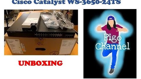 Unboxing: Cisco Catalyst 3650 24 Ports