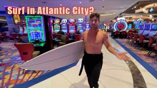 Is there Surf in Atlantic City?