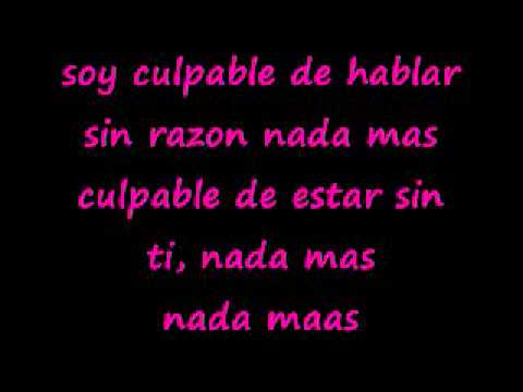 culpable - camilo echeverry - con letra