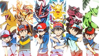 Sự phát triển của Satoshi qua từng thời kỳ | Pokemon Series