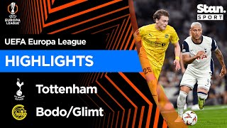 Thumbnail for Tottenham Hotspur v Bodo/Glimt Highlights | 2024/25 | UEFA Europa League