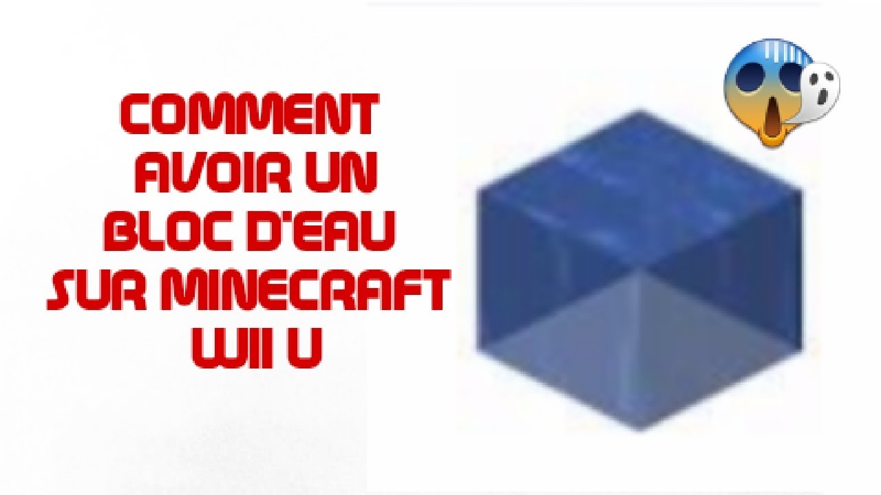 Comment Faire Un Bloc D Eau Dans Minecraft