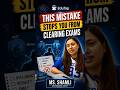 Mistake That Can Stop You From Clearing Competitive Exams
