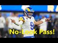 Stafford No-Look Pass to Kupp