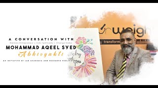 Meet Wellness Entrepreneur ~ Mohammad Aqeel Syed,  || Interview Trailer || Abhivyakti~ The Art Stage