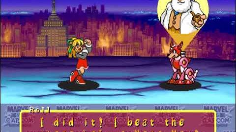 Marvel vs. Capcom - Roll Ending