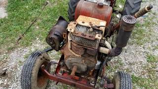 a 1961 Simplicity 725 right after I set a 16hp cast iron Briggs in it.