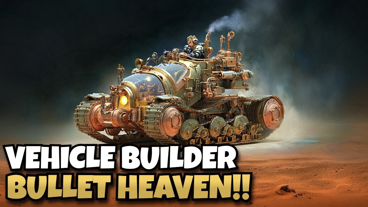 Bullet Heaven, but you Build Your Vehicle Piece by Piece!