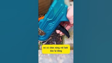 Kéo cắt ống nhựa thiết kế độc đáo rút lưỡi dao tự động.