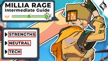 MILLIA RAGE Guilty Gear STRIVE Intermediate Guide | Core Mechanics, Fundamental Tools, and More!
