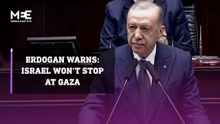 Erdogan warns of wider regional threats from Israel’s war on Gaza