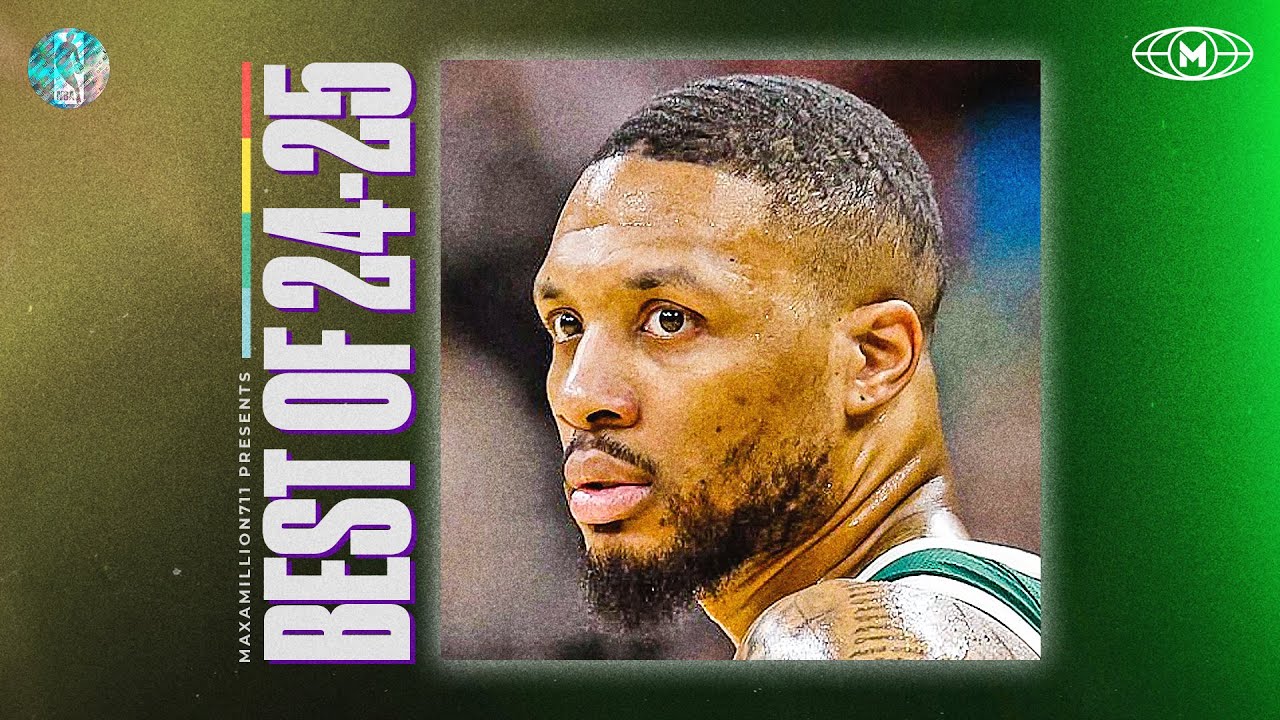 Damian Lillard BEST HIGHLIGHTS 24-25 Season - YouTube
