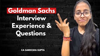 Goldman Sachs Interview Experience for Legal Entity Controller Role | Chartered Accountant Journey