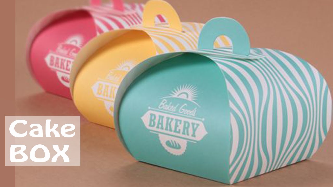 Creative Cake Box At Home Easy Diy Cake Box YouTube