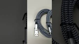 USB Type C Cable 2.4A Fast Charging Battery Charger Wire Woven Nylon