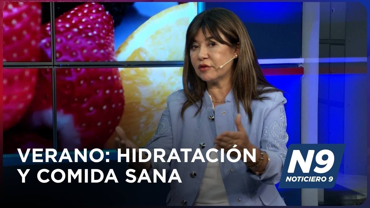 VERANO: HIDRATACIÓN Y COMIDA SANA