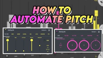 How to automate pitch of GMS & Minisynth like directwave | FL Studio Mobile
