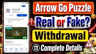 Arrow go game real or fake| Arrows go game withdrawal| arrows go puzzle game real or fake 2026 screenshot 3