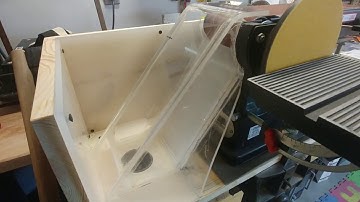 Clear Bench Sander Dust Collector! 200th VIDEO!