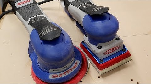 Quick look at my new orbital / palm sander