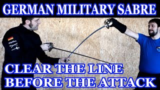 How to get the blade out of the line - Ramassements in F.C. Christmann military sabre - for HEMA