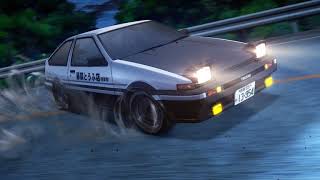 Video thumbnail of "Initial D - Speed Lover + Lyrics"