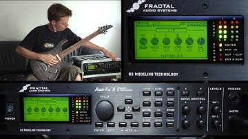 AxeFx2 Tutorial: (EN): Th X/Y Buttons and their applicaton