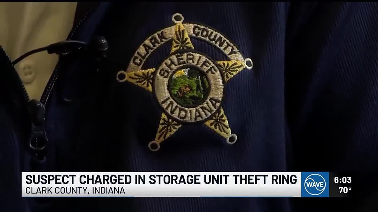 Suspect charged in storage unit theft ring - YouTube