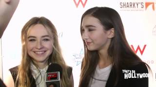 Rowan Blanchard & Sabrina Carpenter Talk Ship Name 