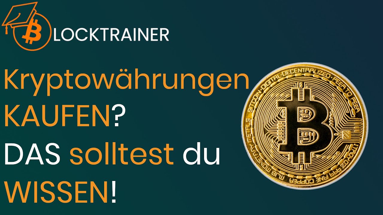 BITCOIN kaufen? Das solltest du Wissen! PFLICHTVIDEO!