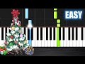 We Wish You A Merry Christmas - EASY Piano Tutorial by PlutaX - Synthesia