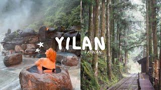 Solo trip to Mystical Mountains in Yilan, Taiwan ♨ [在台灣的獨自旅行]
