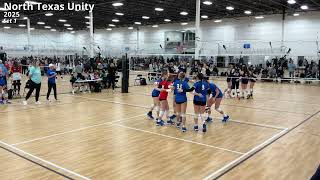 North Texas Unity - Vs. Arete 14 Navy Ethos, Set 1/2 - NTR USA Volleyball