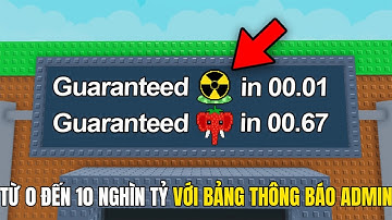 Từ 0 Đến 10 Nghìn Tỷ Với Bảng Thông Báo Brainrot Trong Roblox Steal A Brainrot...Deplao