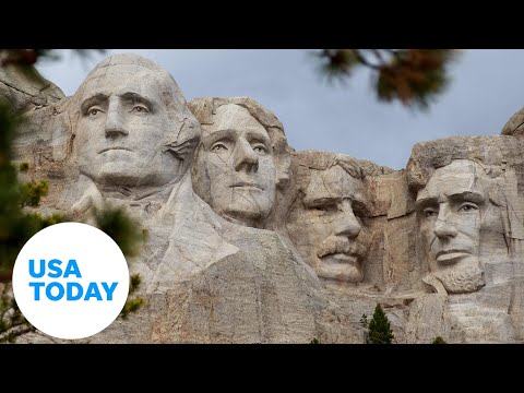 President Trump participates in 2020 Mount Rushmore Fireworks Celebration | USA TODAY