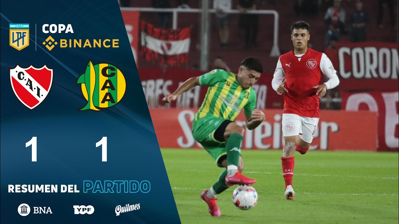 #CopaBinance | Fecha 11 | resumen de Independiente - Aldosivi