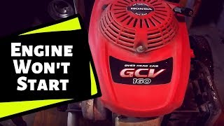 Honda GCV 160 Pressure Washer: Power Washer Won't Start by DIY Allied 162,967 views 5 years ago 4 minutes, 30 seconds