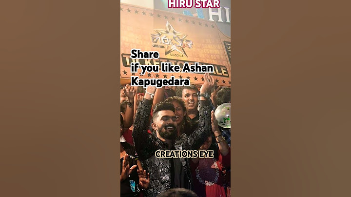 💥Share if you like ❤Ashan Kapugedara❤ HIRU STAR #hiru #hirustar #hirulive #hirutv #hirunews #live