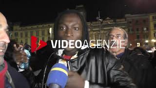 Napoli, &quot;sardine&quot; in Piazza Dante | videoagenzie