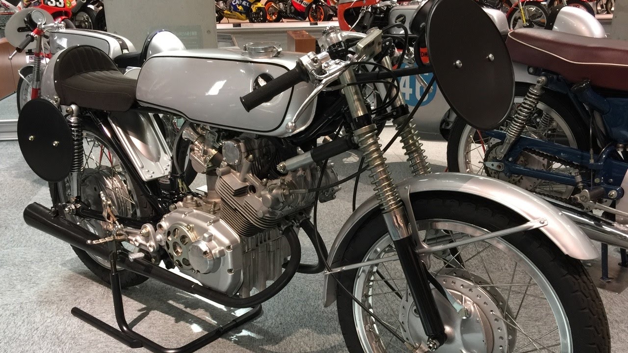 62年式、ホンダ CR93 ベンリイ レーシング - YouTube
