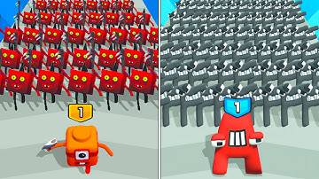 MAX LEVEL in MERGE ALPHABET VS NUMBERBLOCK LORD RUN!