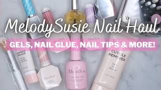 MelodySusie Nail Supply Haul | Gels, Nail Glue, Tips, & More! | Cheap & Affordable Nail Supplies